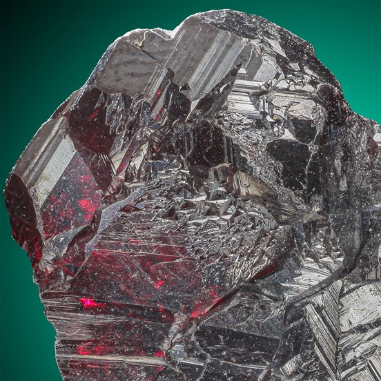 Pyrargyrite-Niederschlema | Schlema | Erzgebirge | Saxony | Germany